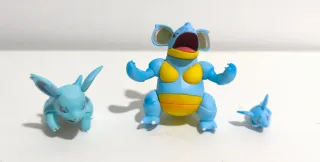 Evolución Figuras Pokémon Nidoran hembra