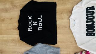 Lote 4 jerseys mujer Talla S