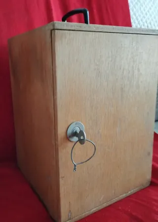 Antiguo Microscopio Japonés