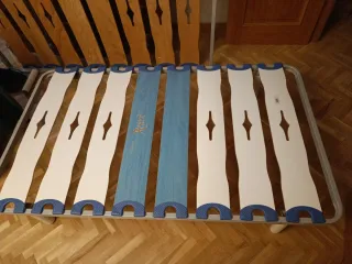 Somier lamas grandes madera 190x110 marca Relax