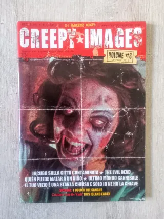 Lote de revistas de cine de terror, Creepy images