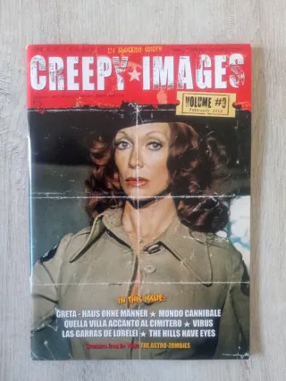 Lote de revistas de cine de terror, Creepy images
