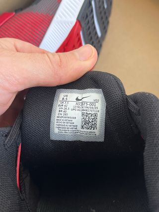 Nike Metcon 10 Zapatillas Deportivas Negras Rojas