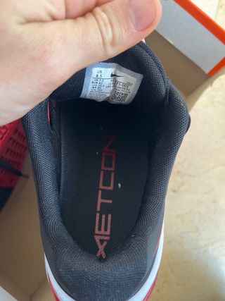 Nike Metcon 10 Zapatillas Deportivas Negras Rojas