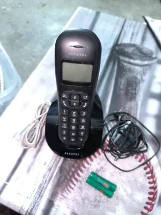 Teléfono Inalámbrico Alcatel Negro