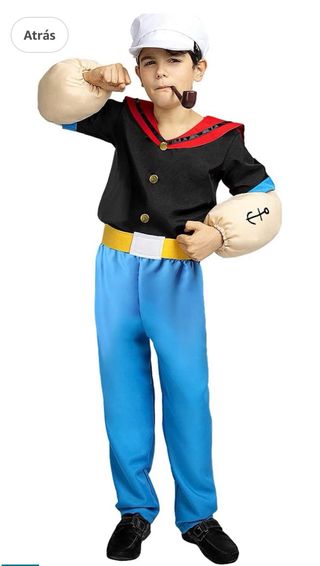 Disfraz Popeye niño 10-12 años