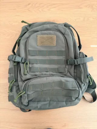 Mochila militar táctica verde