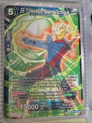 LOTTO 4 card Dragon Ball