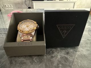 Reloj Guess Original Hombre Dorado y Plateado