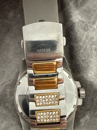 Reloj Guess Original Hombre Dorado y Plateado