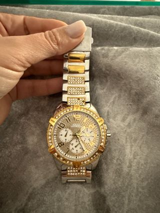 Reloj Guess Original Hombre Dorado y Plateado