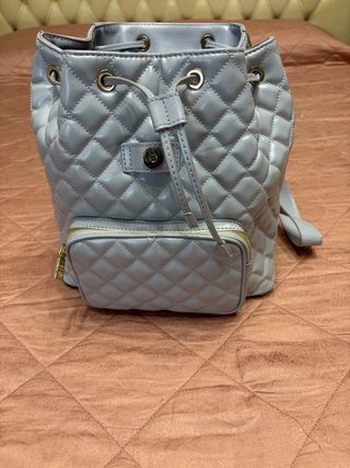 Zaino Love Moschino Grigio/Oro