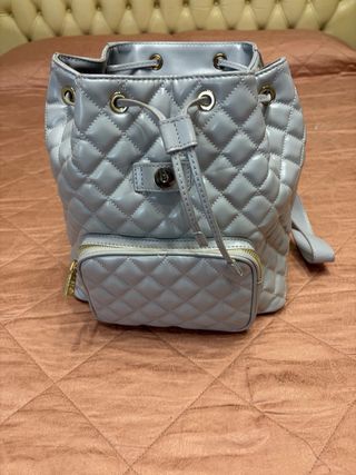 Zaino Love Moschino Grigio/Oro
