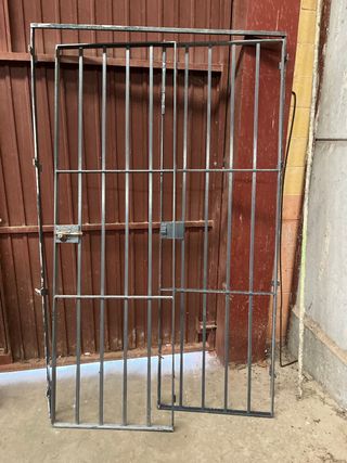 Rejas de puerta en hierro 2 unidades