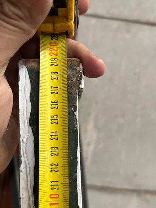 Rejas de puerta en hierro 2 unidades