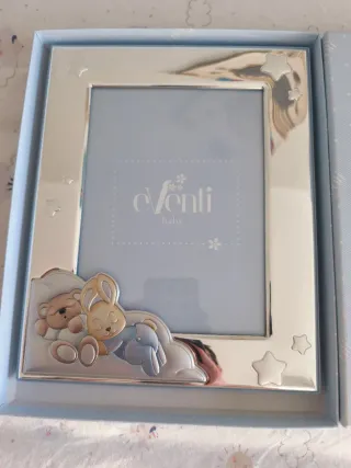 Marcos Fotos Eventi Baby Plata Bilaminada y Aresso