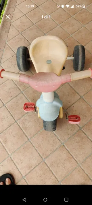 Triciclo per bambini