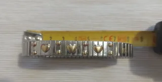 Bracciale Oro Giallo 750 Cuori e Sfere
