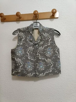 Chaleco fallero estampado Talla como para 14 años