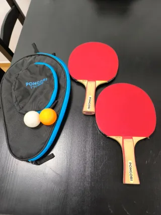 Palas de Ping Pong y Funda