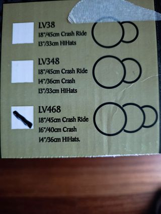 Zildjian Low Volume Cymbals Pack 14 16 18