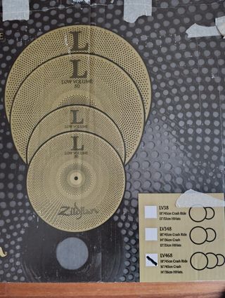 Zildjian Low Volume Cymbals Pack 14 16 18