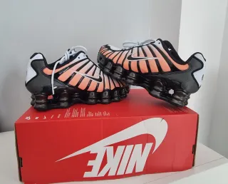 Nike Shox TL T38 Negro Naranja