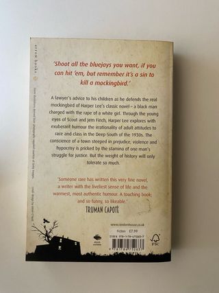 Novela en inglés “To kill a mockingbird”