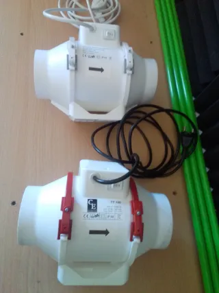 Extractor de aire TT 100mm