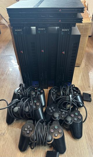 Lote Consolas PS2 Sony Negras