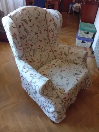 Pareja de sillones orejeros