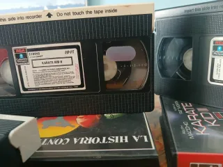 Trilogía Karate Kid VHS (I, II, III)