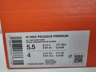 Nike Pegasus Premium T36 Gris/Rosa