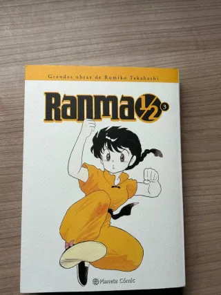 Colección Ranma, volumen 1, 2 y 3.
