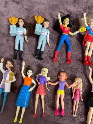 Set 11 Personaggi Supereroine e Bambine