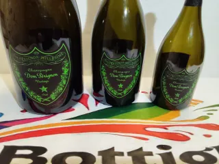 Tris Dom Perignon Luminous Verde Vuote