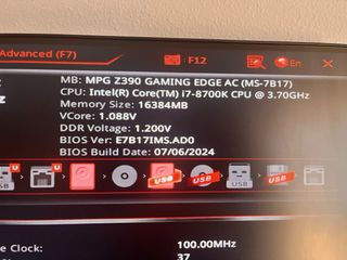 Procesador Intel Core i7-8700K 3.70 GHz LGA 1151