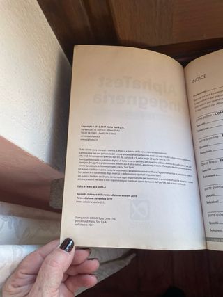 Alpha Test. Ingegneria. Manuale di preparazione...