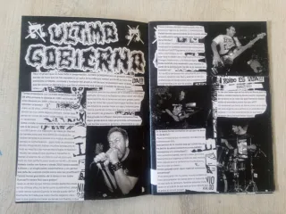 Lote 3 fanzines música punk/hsrdcore