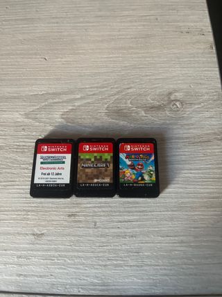 Nintendo Switch Juegos: Minecraft, Mario, PvZ