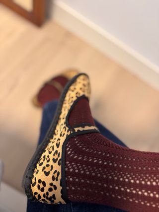 Manoletinas estampado leopardo