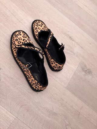Manoletinas estampado leopardo