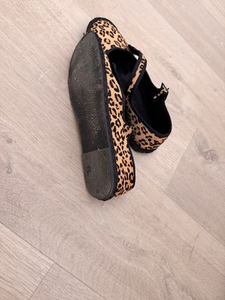 Manoletinas estampado leopardo