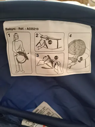 Tienda anti-uv +50 Babymoov Babyni Marinera. Bebés