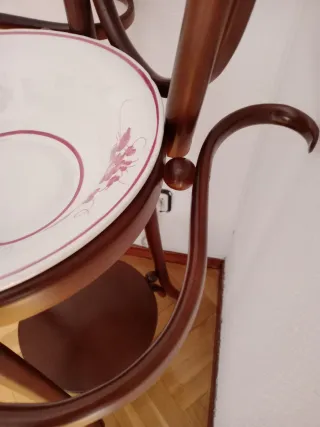 Mueble tocador espejo lavabo madera