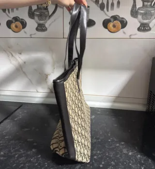 Bolso Tote Carolina Herrera Beige Marrón