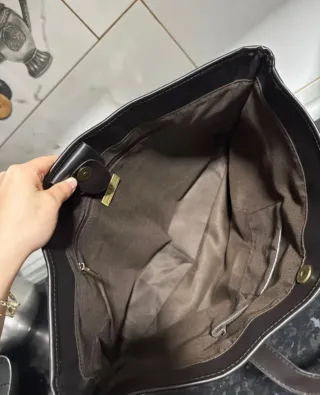 Bolso Tote Carolina Herrera Beige Marrón