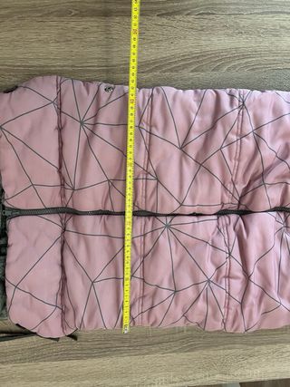 Saco para silla de paseo rosa