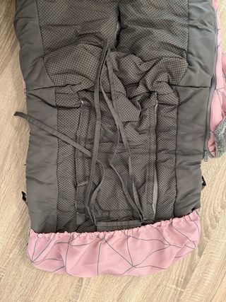 Saco para silla de paseo rosa