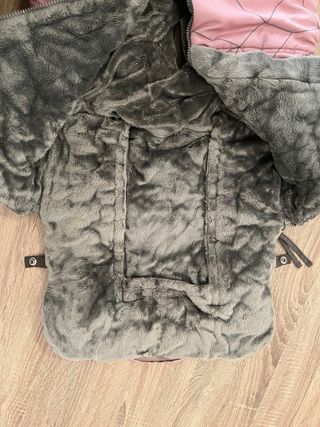 Saco para silla de paseo rosa